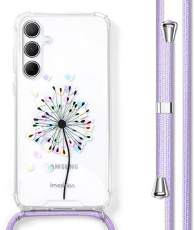 Imoshion Design hoesje met koord voor de Samsung Galaxy A55 - Sandstone Dandelion Meerkleurig