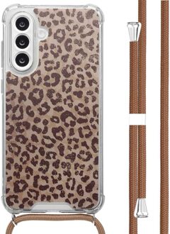 Imoshion Design hoesje met koord voor de Samsung Galaxy A56 - Leopard Mood Meerkleurig