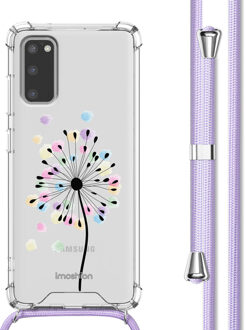 Imoshion Design hoesje met koord voor de Samsung Galaxy S20 - Sandstone Dandelion Meerkleurig - 6.3