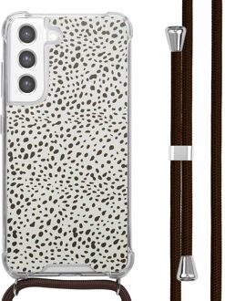 Imoshion Design hoesje met koord voor de Samsung Galaxy S21 FE - Desert Dots Meerkleurig