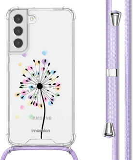 Imoshion Design hoesje met koord voor de Samsung Galaxy S22 Plus - Sandstone Dandelion Meerkleurig