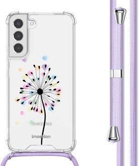 Imoshion Design hoesje met koord voor de Samsung Galaxy S22 - Sandstone Dandelion Meerkleurig