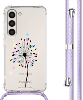 Imoshion Design hoesje met koord voor de Samsung Galaxy S23 Plus - Sandstone Dandelion Meerkleurig
