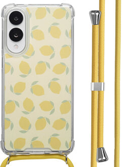 Imoshion Design hoesje met koord voor de Samsung Galaxy S25 Edge - Citrus Dream Meerkleurig