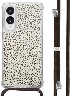 Imoshion Design hoesje met koord voor de Samsung Galaxy S25 Edge - Desert Dots Meerkleurig