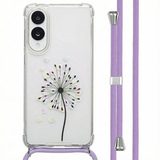 Imoshion Design hoesje met koord voor de Samsung Galaxy S25 Edge - Sandstone Dandelion Meerkleurig