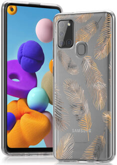 Imoshion Design hoesje Samsung Galaxy A21s - Veren Meerkleurig