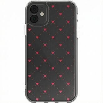 Imoshion Design hoesje voor de Apple iPhone 11 - Crush Check Transparant - 6.1