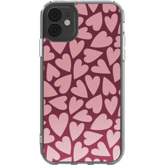 Imoshion Design hoesje voor de Apple iPhone 11 - Hearty Blush Meerkleurig - 6.1