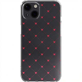 Imoshion Design hoesje voor de Apple iPhone 13 - Crush Check Transparant