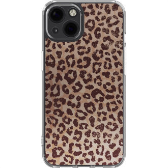 Imoshion Design hoesje voor de Apple iPhone 13 - Leopard Mood Bruin