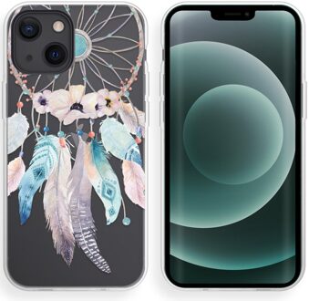 Imoshion Design hoesje voor de Apple iPhone 13 Mini - Dreamcatcher Meerkleurig