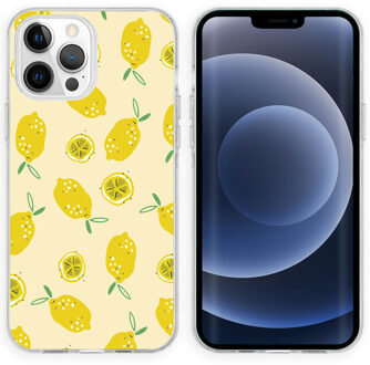 Imoshion Design hoesje voor de Apple iPhone 13 Pro - Lemons Geel