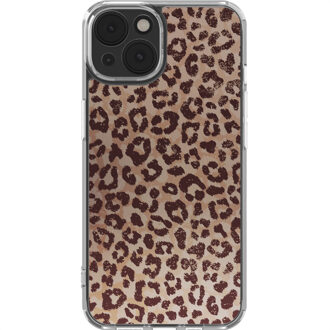 Imoshion Design hoesje voor de Apple iPhone 14 - Leopard Mood Bruin