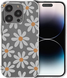 Imoshion Design hoesje voor de Apple iPhone 14 Pro - Daisy Flower Meerkleurig