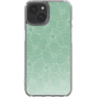 Imoshion Design hoesje voor de Apple iPhone 15 - Botanica Groen
