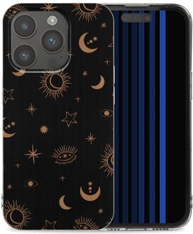 Imoshion Design hoesje voor de Apple iPhone 15 Pro - Sky Black Transparent Zwart