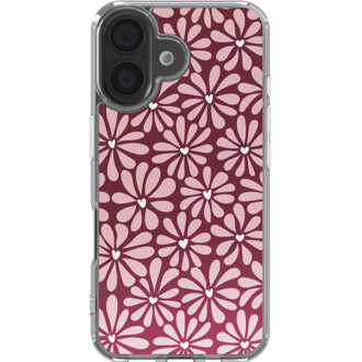 Imoshion Design hoesje voor de Apple iPhone 16 - Bloom Love Blush Meerkleurig
