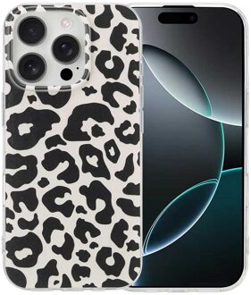 Imoshion Design hoesje voor de Apple iPhone 16 Pro - Leopard Transparent Meerkleurig