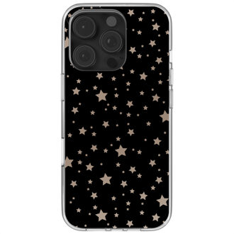 Imoshion Design hoesje voor de Apple iPhone 16 Pro - Stars Beige Reverse Meerkleurig