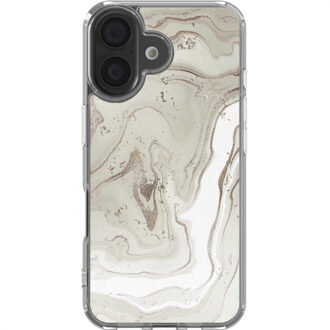 Imoshion Design hoesje voor de Apple iPhone 16 - Sandy Marble Meerkleurig