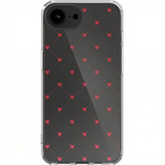Imoshion Design hoesje voor de Apple iPhone 16e - Crush Check Transparant