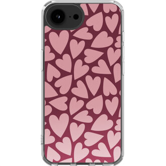 Imoshion Design hoesje voor de Apple iPhone 16e - Hearty Blush Meerkleurig