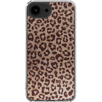 Imoshion Design hoesje voor de Apple iPhone 16e - Leopard Mood Bruin