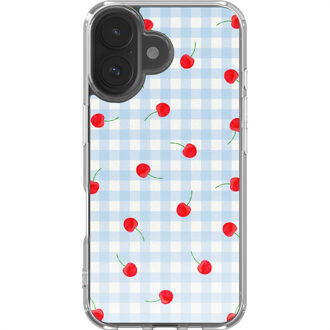 Imoshion Design hoesje voor de Apple iPhone 17 - Cherry Check Meerkleurig