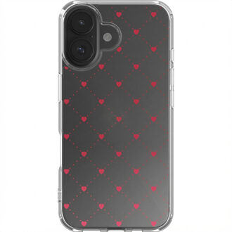 Imoshion Design hoesje voor de Apple iPhone 17 - Crush Check Transparant