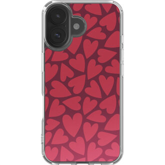 Imoshion Design hoesje voor de Apple iPhone 17 - Hearty Coral Dust Meerkleurig