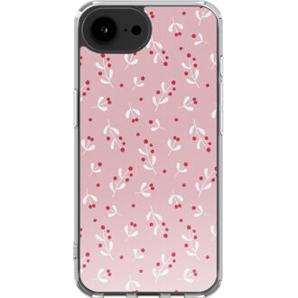 Imoshion Design hoesje voor de Apple iPhone 17e / 16e - Berries Blush Roze
