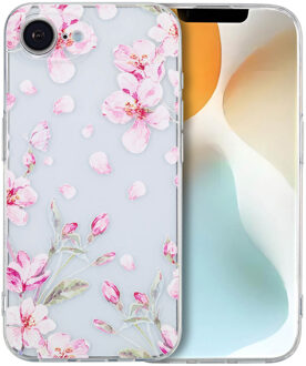 Imoshion Design hoesje voor de Apple iPhone 17e / 16e - Blossom Watercolor Meerkleurig