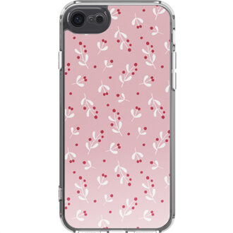 Imoshion Design hoesje voor de Apple iPhone SE (2022 / 2020) / 8 / 7 - Berries Blush Roze - 4.7
