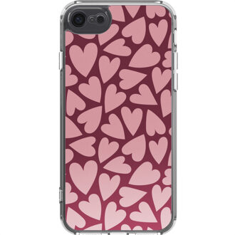 Imoshion Design hoesje voor de Apple iPhone SE (2022 / 2020) / 8 / 7 - Hearty Blush Meerkleurig - 4.7