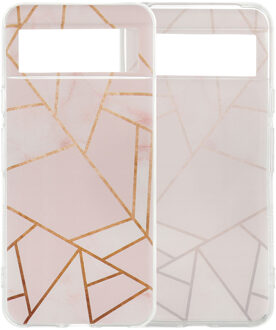 Imoshion Design hoesje voor de Google Pixel 8 - Pink Graphic Meerkleurig