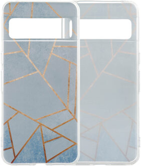 Imoshion Design hoesje voor de Google Pixel 8 Pro - Blue Graphic Meerkleurig