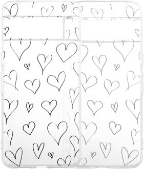 Imoshion Design hoesje voor de Google Pixel 8 Pro - Hearts Meerkleurig