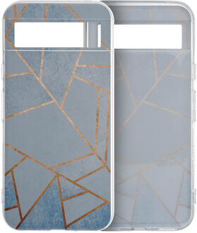 Imoshion Design hoesje voor de Google Pixel 8a - Blue Graphic Blauw