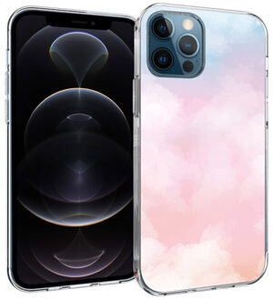 Imoshion Design hoesje voor de iPhone 12 (Pro) - Sky Meerkleurig - 6.1