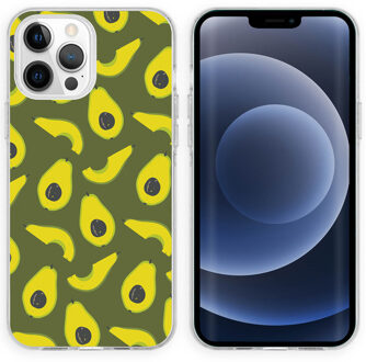 Imoshion Design hoesje voor de iPhone 13 Pro - Avocados Meerkleurig