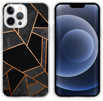 Imoshion Design hoesje voor de iPhone 13 Pro - Grafisch Koper / Zwart