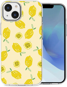 Imoshion Design hoesje voor de iPhone 14 - Lemons Geel