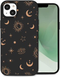 Imoshion Design hoesje voor de iPhone 14 Plus - Stars Sky Zwart