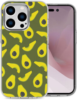 Imoshion Design hoesje voor de iPhone 14 Pro - Avocados Meerkleurig