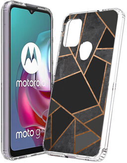 Imoshion Design hoesje voor de Motorola Moto G30 / G20 / G10 (Power) - Black Graphic Meerkleurig