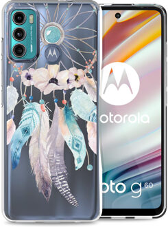 Imoshion Design hoesje voor de Motorola Moto G60 - Dromenvanger Meerkleurig