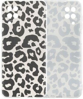 Imoshion Design hoesje voor de Samsung Galaxy A12 - Leopard Transparent Meerkleurig