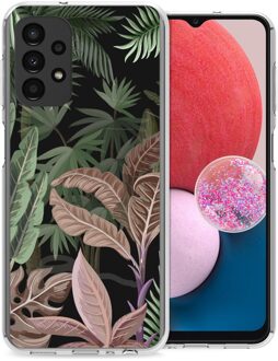 Imoshion Design hoesje voor de Samsung Galaxy A13 (4G) - Dark Jungle Meerkleurig