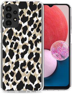 Imoshion Design hoesje voor de Samsung Galaxy A13 (4G) - Golden Leopard Goud